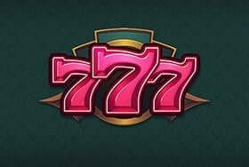 screenshot of 777 online slot game