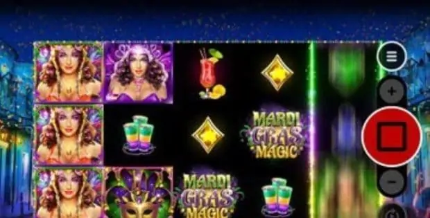 Screenshot Mardi Gras Magic online slot