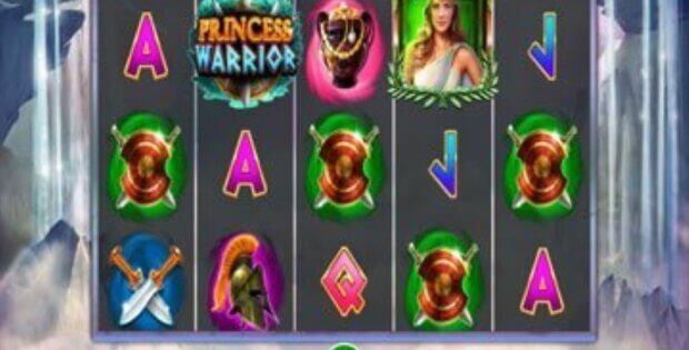 Screenshot of Princess Warrior online slot