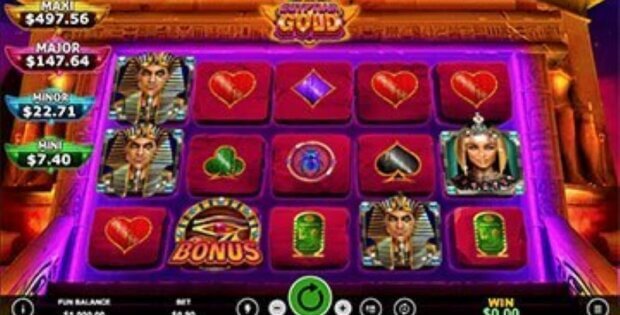 Screenshot Egyptian Gold Slot