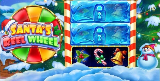 Santas Reel Wheel Slots Game Screenshot