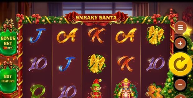 Sneaky-Santa-Slots-Game-Screenshot